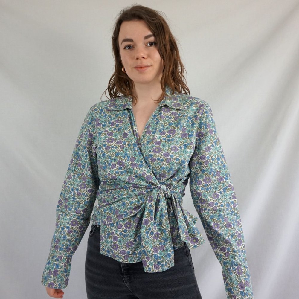 Vintage 80s patterned cosby style jumper